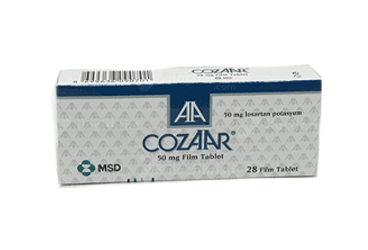 COZAAR 50 MG FILM KAPLI TABLET (28 TABLET) İlaç Görseli