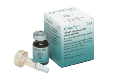 CYSTADROPS 3,8 MG/ML EYE DROPS SOLUTION İlaç Görseli