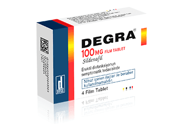 DEGRA 100 MG 4 FILM TABLET İlaç Görseli