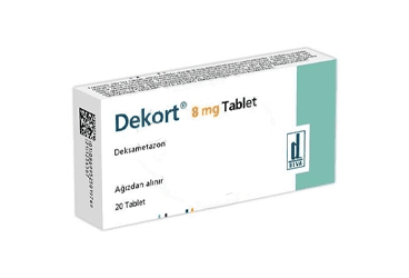 DEKORT 8 MG 20 TABLET İlaç Görseli