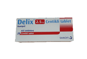 DELIX 2,5 MG CENTIKLI TABLET (28 TABLET) İlaç Görseli
