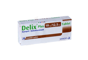 DELIX PLUS 10 MG/12,5 MG 28 TABLET İlaç Görseli