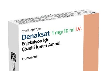 DENAKSAT 1 MG/10 ML IV ENJ. ICIN COZ. ICEREN 5 AMPUL İlaç Görseli