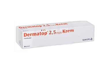 DERMATOP 2,5 MG 30 GR KREM İlaç Görseli