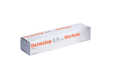 DERMATOP 2,5 MG 30 GR MERHEM İlaç Görseli