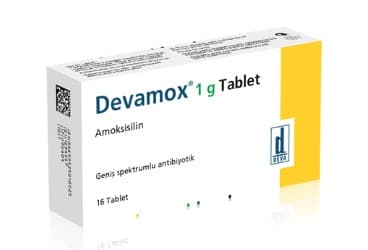 DEVAMOX 1 GR 16 TABLET İlaç Görseli