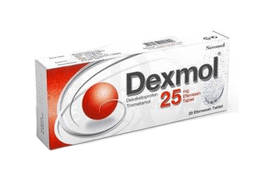 DEXMOL 25 MG 20 EFERVESAN TABLET İlaç Görseli