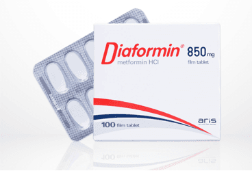 DIAFORMIN 850 MG 100 FILM TABLET İlaç Görseli