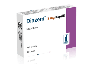 DIAZEM 2 MG 25 KAPSUL İlaç Görseli