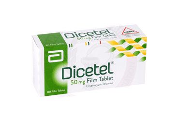 DICETEL 50 MG 80 FILM TABLET İlaç Görseli