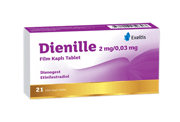 DIENILLE 2 MG/0,03 MG 21 FILM KAPLI TABLET İlaç Görseli