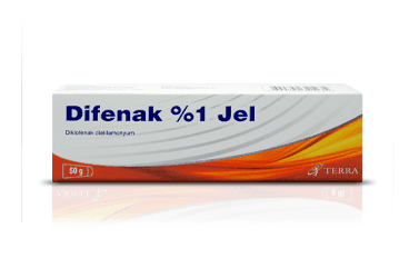 DIFENAK %1 50 G JEL İlaç Görseli