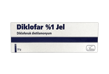 DIKLOFAR %1 JEL 50 GR İlaç Görseli