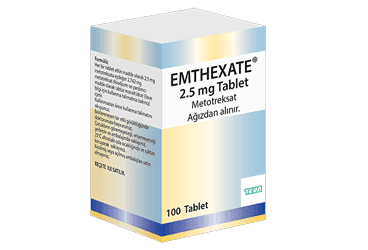 EMTHEXATE 2,5 MG 100 TABLET İlaç Görseli