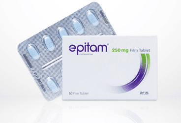 EPITAM 250 MG 50 FILM TABLET İlaç Görseli