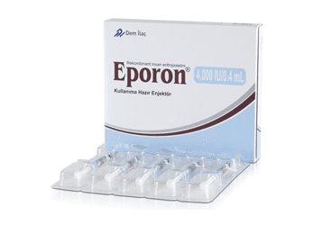 EPORON 4000 IU/0,4 ML KULLANIMA HAZIR 5 ENJEKTOR İlaç Görseli