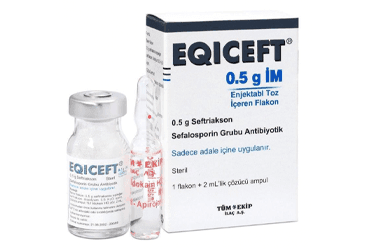 EQICEFT- IM 500 MG 1 FLAKON İlaç Görseli