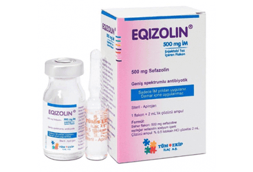 EQIZOLIN- IM 500 MG 1 FLAKON İlaç Görseli