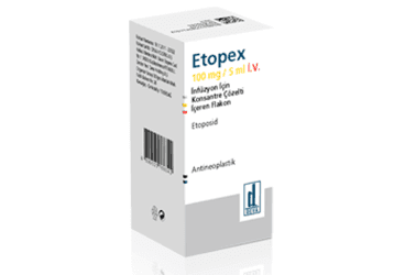 ETOPEX 100 MG/5 ML IV INF. ICIN KON.COZ.ICEREN FLAKON İlaç Görseli
