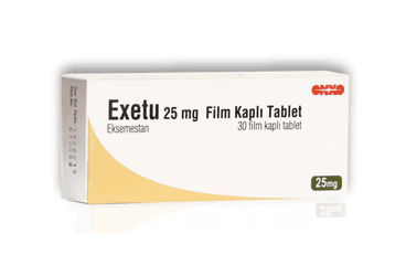 EXETU 25 MG 30 FILM KAPLI TABLET İlaç Görseli