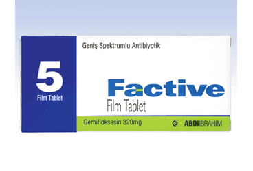 FACTIVE 320 MG FILM KAPLI TABLET (5 TABLET) İlaç Görseli