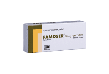 FAMOSER 20 MG 60 FILM KAPLI TABLET İlaç Görseli