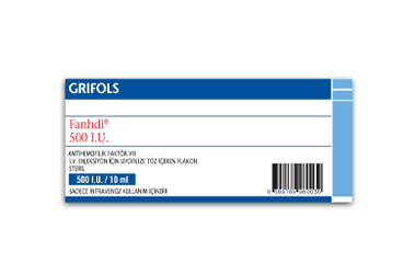 FANHDI 500 IU 1 FLAKON İlaç Görseli