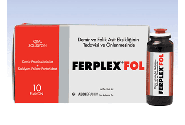 FERPLEX FOL 40 MG / 0.185 MG ORAL COZELTI İlaç Görseli