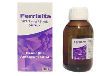 FERRISITA 107,7 MG/5 ML SURUP İlaç Görseli