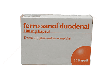 FERRO SANOL DUODENAL 100 MG KAPSUL İlaç Görseli
