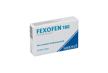FEXOFEN 180 MG 20 TABLET İlaç Görseli