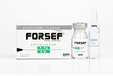 FORSEF IV    500 MG  1 FLAKON İlaç Görseli