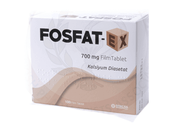 FOSFAT-EX 700 MG 100 FILM TABLET İlaç Görseli