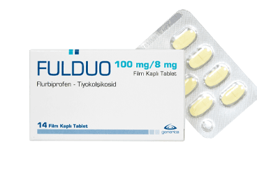 FULDUO 100MG/8MG 14 FILM KAPLI TABLET İlaç Görseli