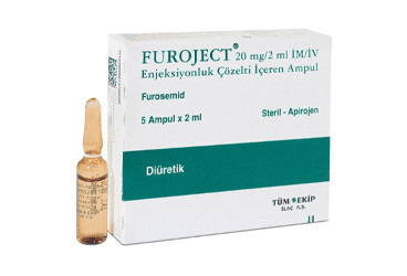 FUROJECT 20MG/2 ML IM/IV ENJ. COZ. ICEREN 5 AMPUL İlaç Görseli
