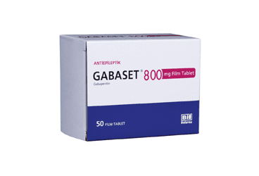GABASET 800 MG 50 FILM KAPLI TABLET İlaç Görseli