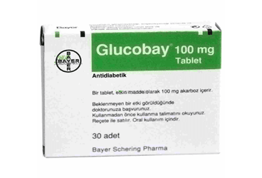 GLUCOBAY 100 MG 30 TABLET İlaç Görseli