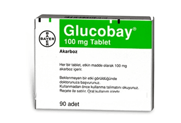 GLUCOBAY 100 MG 90 TABLET İlaç Görseli