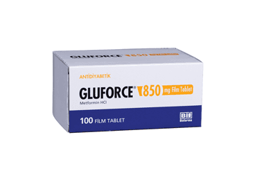 GLUFORCE 850 MG 100 FILM KAPLI TABLET İlaç Görseli