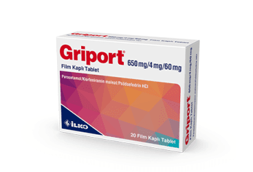 GRIPORT 20 FILM KAPLI TABLET İlaç Görseli