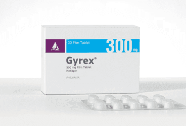 GYREX 300 MG FILM KAPLI TABLET (60 FILM KAPLI TABLET) İlaç Görseli