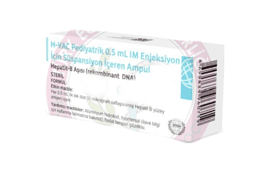 H-VAC 10 MCG /0,5 ML IM PEDIYATRIK ENJEKSIYONLUK SUSPANSIYON İlaç Görseli
