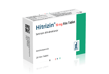 HITRIZIN 10 MG 20 FILM TABLET İlaç Görseli