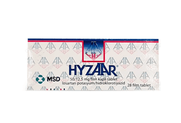 HYZAAR 50/12,5 MG 28 TABLET İlaç Görseli
