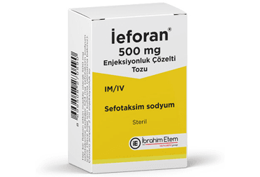 IEFORAN 500 MG ENJEKSIYONLUK COZELTI TOZU İlaç Görseli