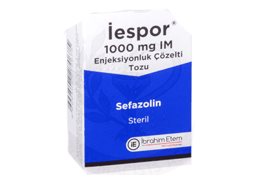 IESPOR 1000 MG IM ENJEKSIYONLUK COZELTI TOZU (1 AMPUL) İlaç Görseli