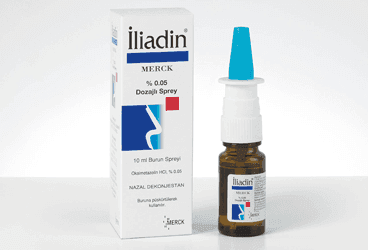 ILIADIN MERCK %0,05 DOZAJLI SPREY,COZELTI (10 ML) İlaç Görseli