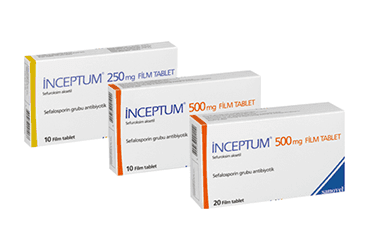 INCEPTUM 500 MG 10 FILM TABLET İlaç Görseli