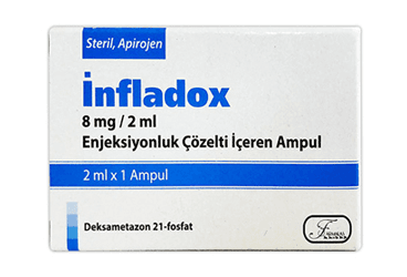 INFLADOX 8 MG/ 2ML ENJEKSIYONLUK COZELTI ICEREN 1 AMPUL İlaç Görseli