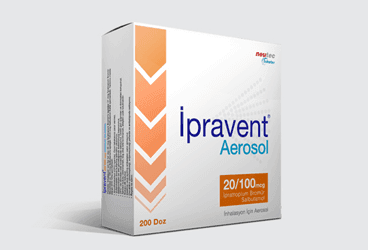 IPRAVENT 20/100 MCG INHALASYON ICIN AEROSOL 200 DOZ İlaç Görseli